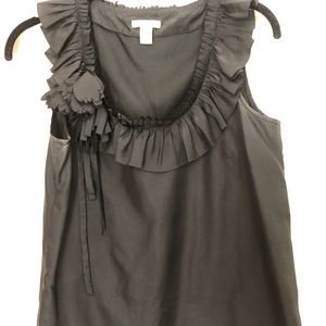 JCrew fashionable silk tank